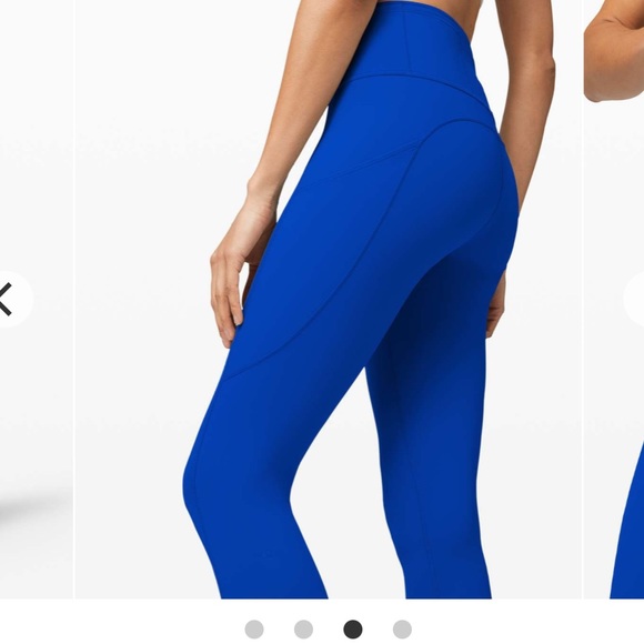 lululemon athletica Blue Leggings - Picture 3 of 9